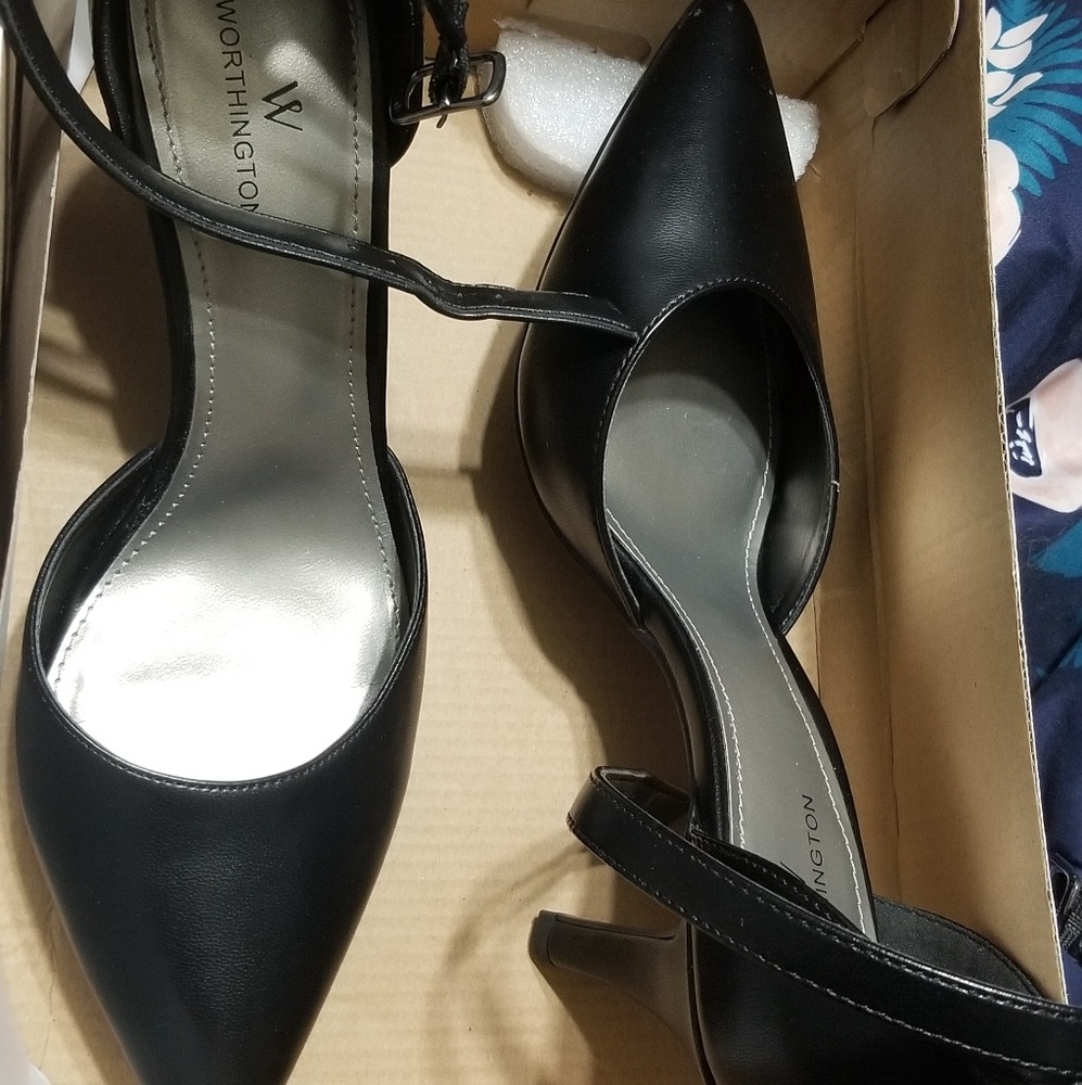 Black heels